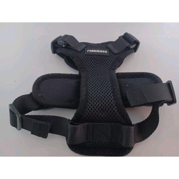 rabbitgoo Escape Proof Dog Harness Reflective Adjustable Vest Black -XS - Picture 2 of 16